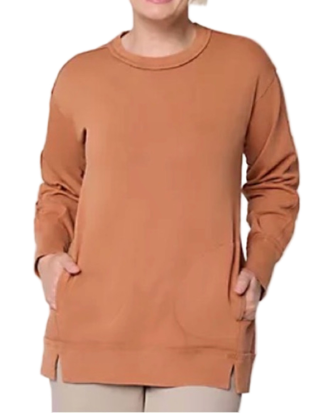 171. NWT WOMENS LOGO BY LORI GOLDSTEIN XL DETAIL TOP